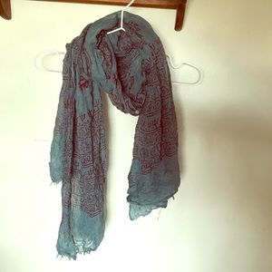 🌸soft blue spring scarf🌸